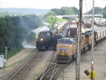 UP 7894 about to Meet Big Boy 4014